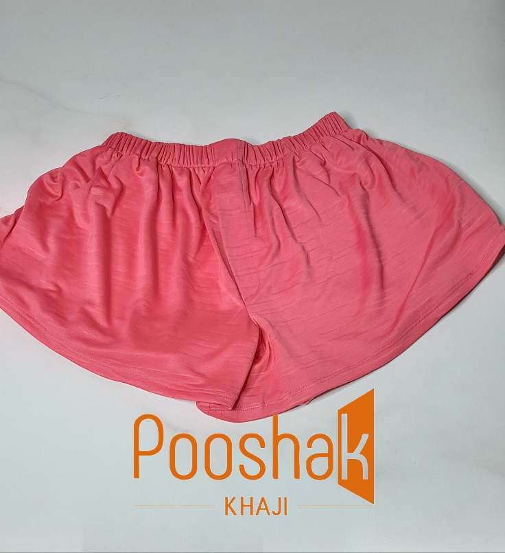 کراپ و شورتک زنانه صورتی